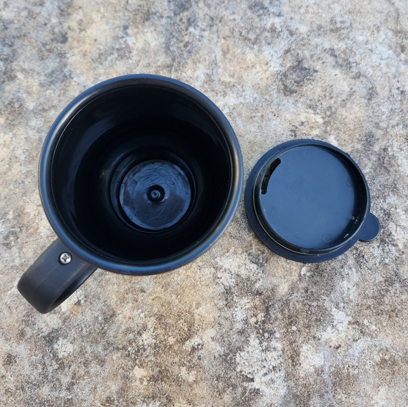 Vintage Style Disney Coffee Travel Mug featuring Grumpy - Picture 5 of 5